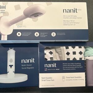 Nanit plus baby monitor bundle